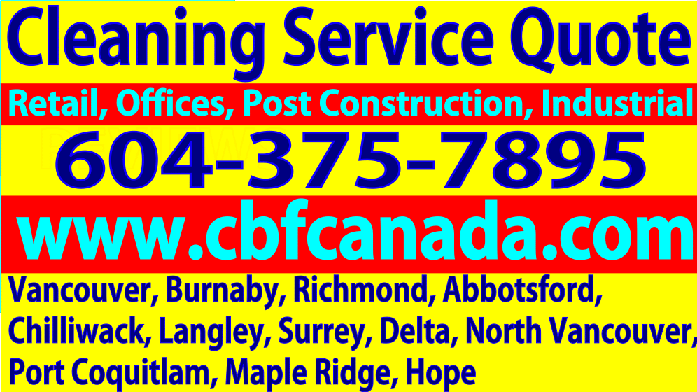 Cleaning and Janitorial Service Quote local
