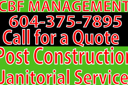 cbf management janitorial service